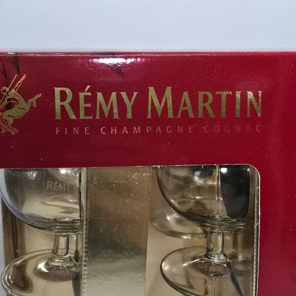 Vintage Remy Martin Fine Champagne Cognac Glasses